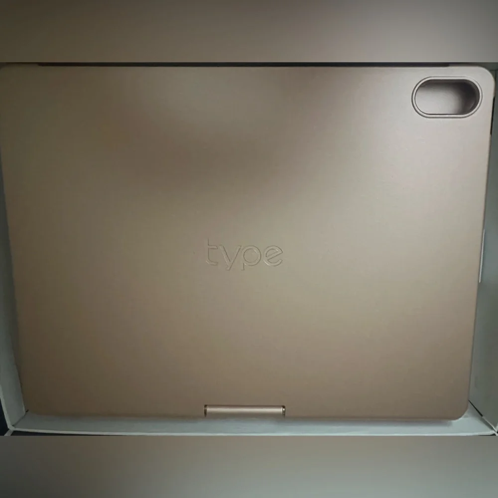 New Rose Gold Keyboard Case.